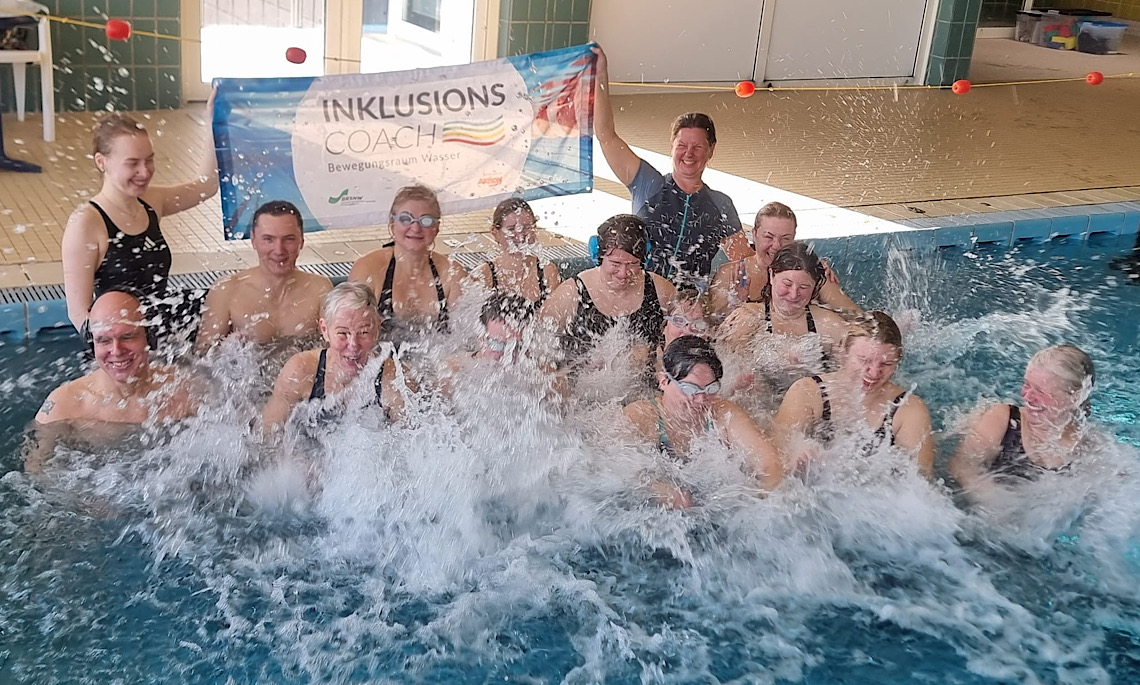 Qualifizierung zum Inklusionscoach Schwimmen – Dreitägige InduS-Fortbildung beim KSB Emsland