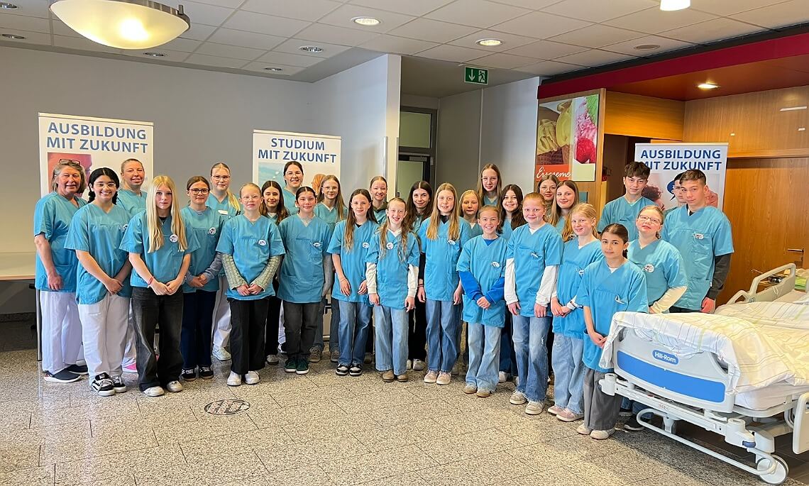 Zukunftstag im Marien Hospital Papenburg: Gesundheitsprofis von morgen?