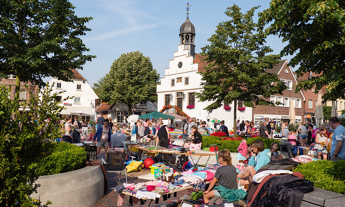 Dämmerflohmarkt in Lingen am 10. Mai