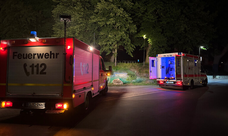 Meppen – 50-Jähriger aus Stadtgraben gerettet