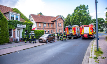 Rütenbrock – Feuerwehr rückt zu „Zimmerbrand“ aus