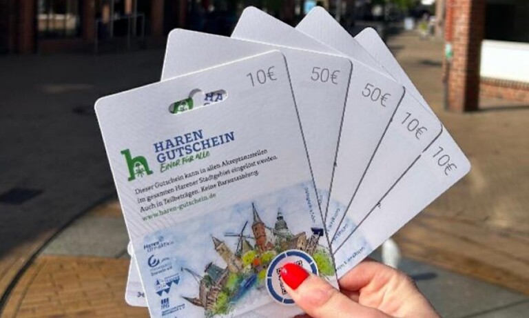Haren Gutschein bringt über 730.000€ in den lokalen Handel