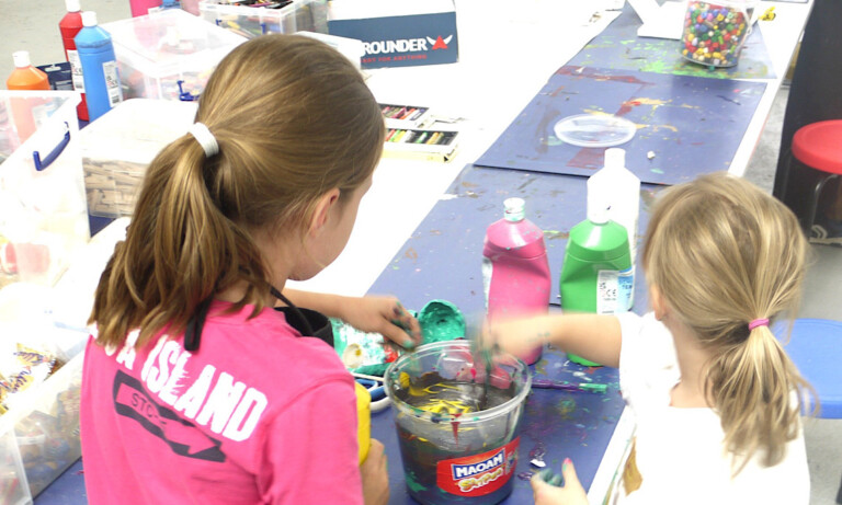 Kindervernissage in der Kunsthalle Lingen