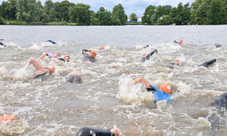 Vorbereitungstrainings zum Nordhorner Triathlon