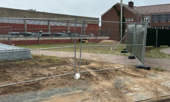 Melstruper Straße in Lathen: Achtung Baustelle