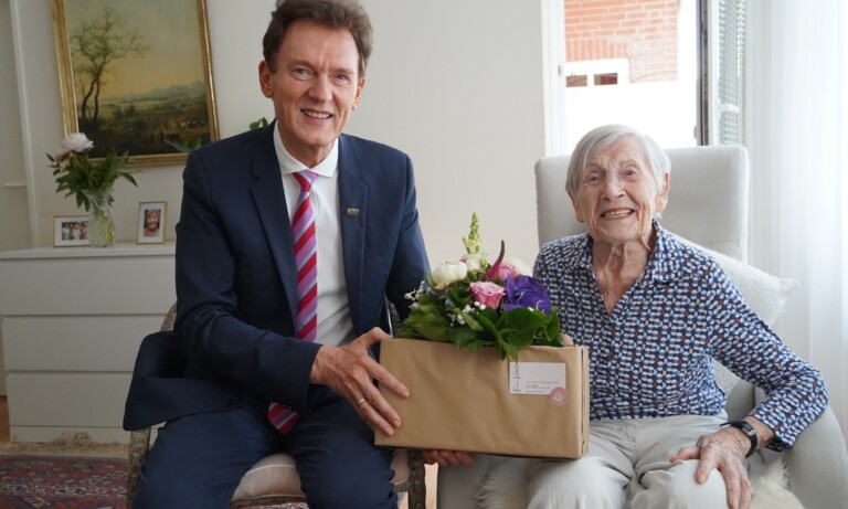 Lingenerin Ruth Fischer feiert 105. Geburtstag