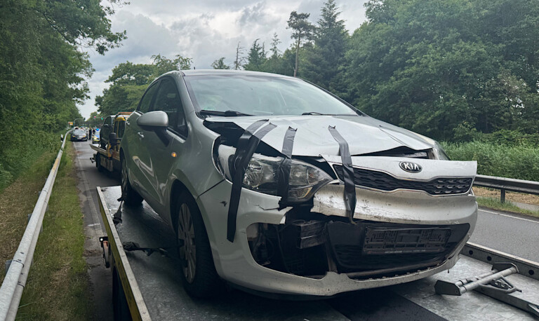 Geeste – Auffahrunfall auf B70