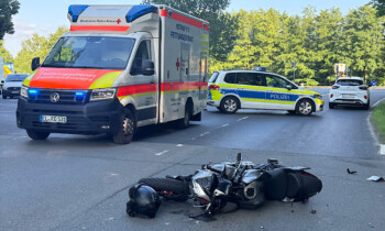 Haren – Motorradfahrerin bei Unfall verletzt