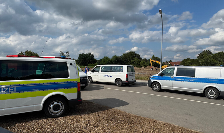 Meppen – Bomben-Blindgänger im Stadtteil Esterfeld gefunden