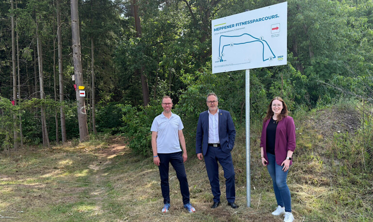 Update für Meppener Fitnessparcours
