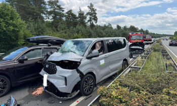 A31 – Mehrere Verletzte nach Karambolage zwischen Emsbüren und Lingen