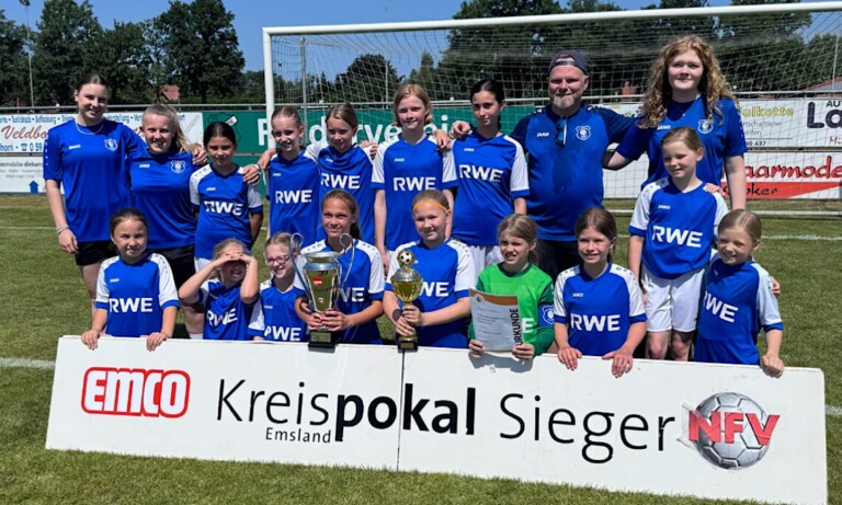 1. emco Kreispokal im Jugendfußball – Spannende Spiele, FairPlay und glückliche Sieger in Leschede