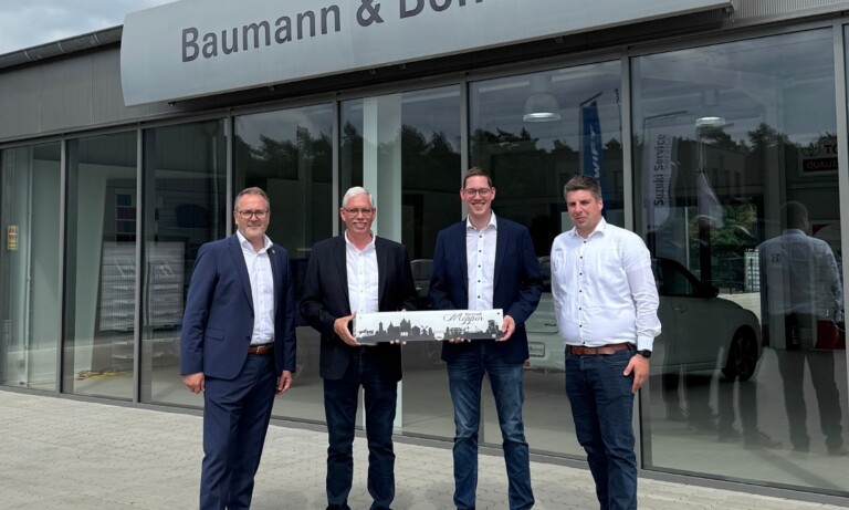 Meppen – Bürgermeister Knurbein bei Auto Baumann & Behnen zu Gast