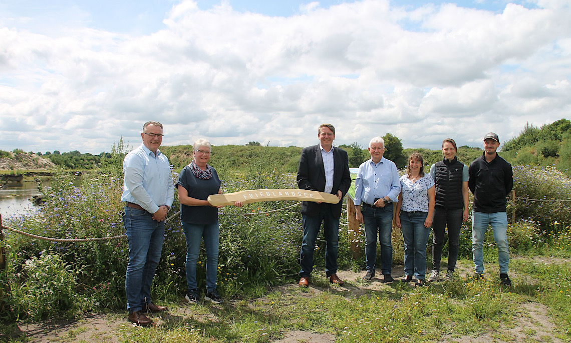 Geste des Gedenkens – Biotop in der Gemeinde Esterwegen bekommt Namen „Friedlandsee“