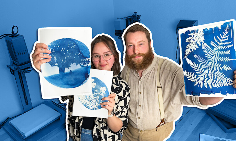 Kunstschule Zinnober – Cyanotopie & Wildpflanzen – Fotografie ohne Kamera