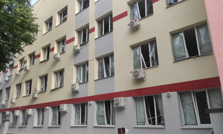 Hilfsgüter aus Nordhorn und Coevorden im Einsatz in Chuhuiv