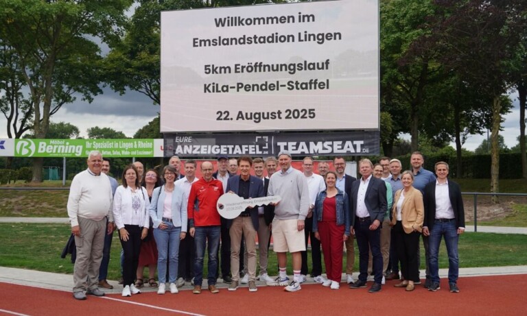 Lingen – Emslandstadion offiziell neu eröffnet