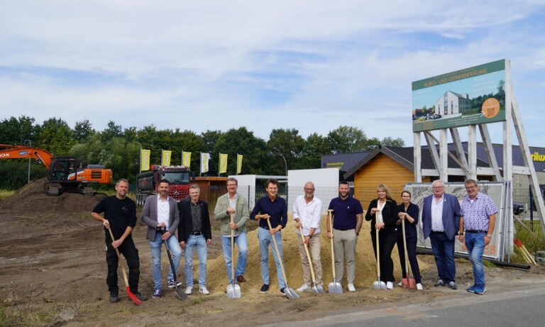 Spatenstich für Neubau von Portheine in Brögbern