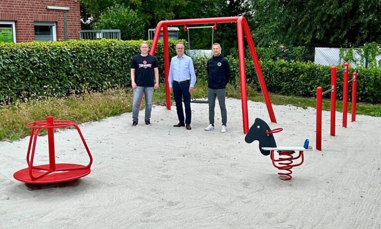 Haren – Neuer Spielplatz am Brookdeich offiziell eröffnet