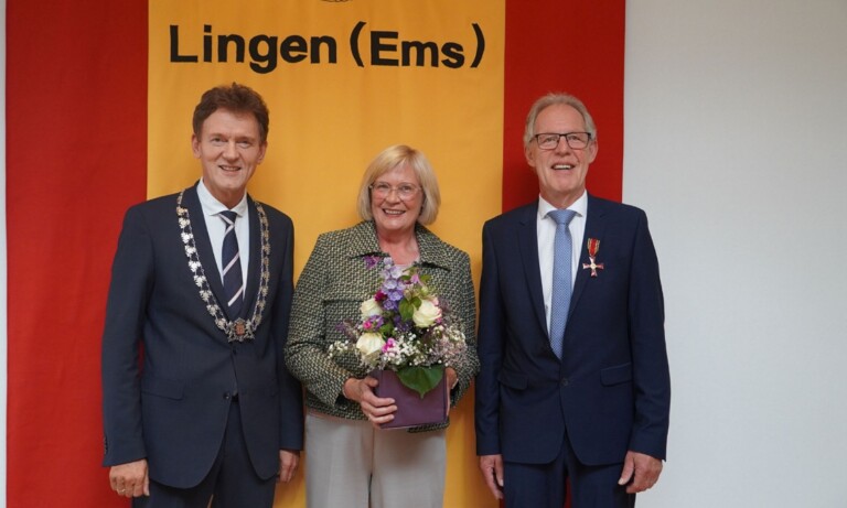 Lingen – Verdienstorden für Reinhold Diekamp: Bundespräsident ehrt jahrzehntelanges Engagement