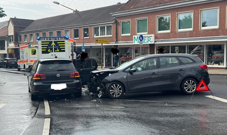 Meppen – Mehrere Verletzte nach Unfall auf Schullendamm
