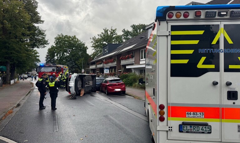 Lingen – 72-Jährige verunfallt auf Waldstraße