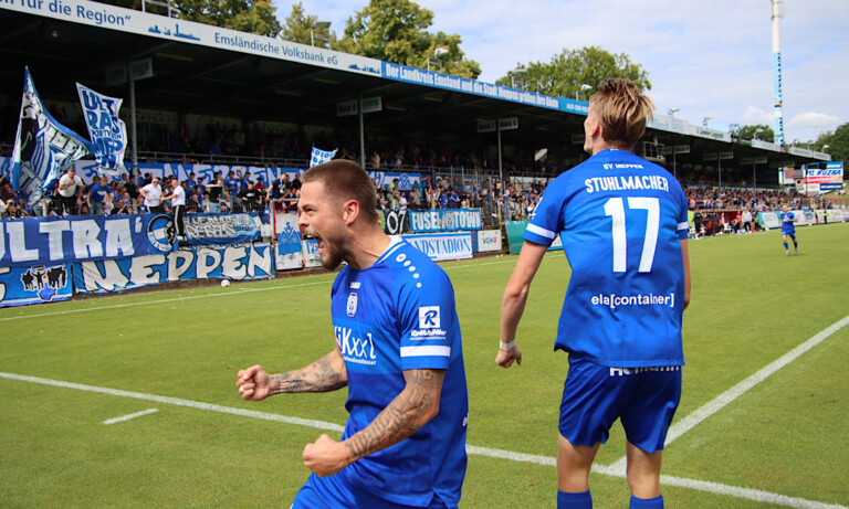 SV Meppen – Heimspiel gegen Tabellenführer SSV Jeddeloh II