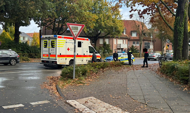 Meppen – Radfahrerin in Kreuzungsbereich angefahren