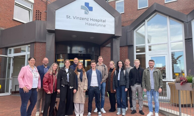 Neun Medizinstudierende nehmen an Herbstakademie im St. Vinzenz Hospital Haselünne teil