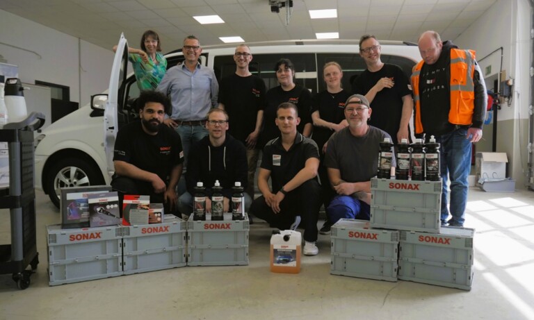 Meppen – Glänzender Start: „Vitus FreshDrive Team“ bringt Fahrzeuge zum Strahlen