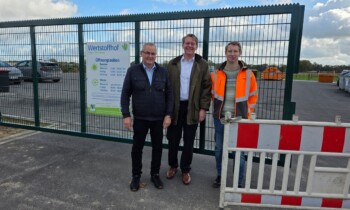 Landkreis eröffnet neuen Wertstoffhof am Hessenweg in Lingen (Ems)