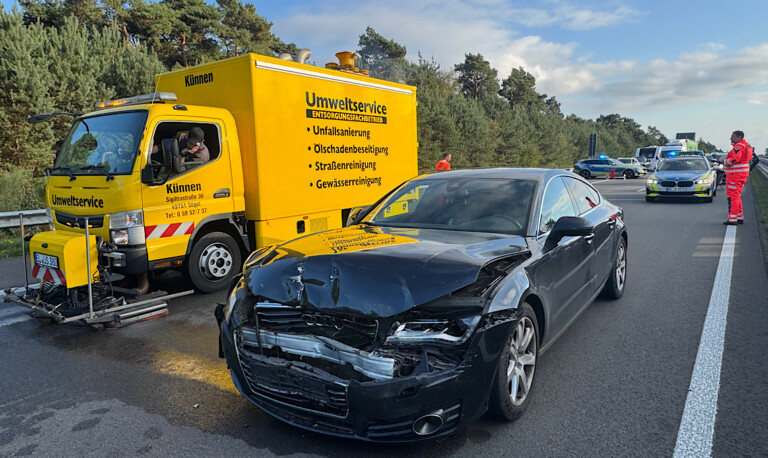 Auffahrunfall auf A31 zwischen Lingen und Wietmarschen