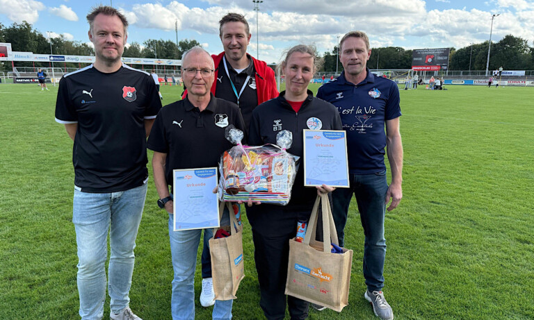 Doppelte Ehrung im Rahmen von „Ehrenamt überrascht“ in Herzlake