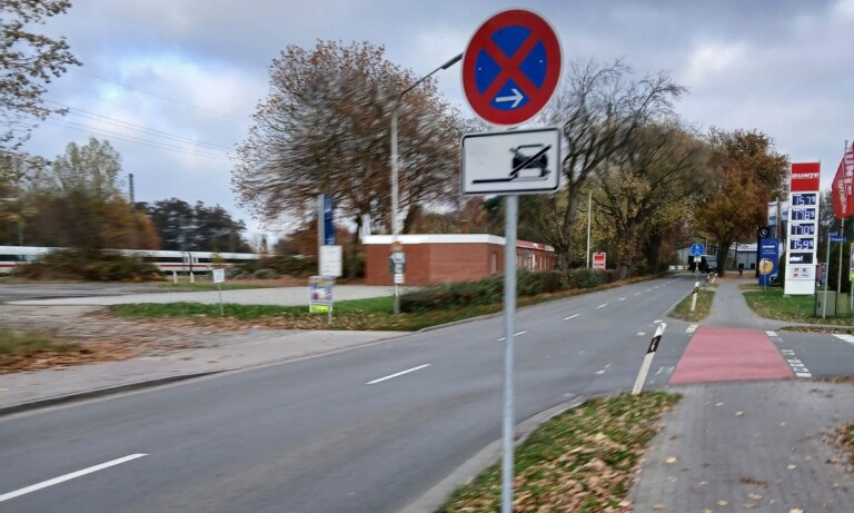 Neues Haltverbot am Papenburger Bahnhof