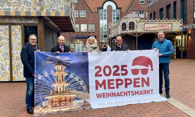 Meppener Weihnachtsmarkt startet am 24. November