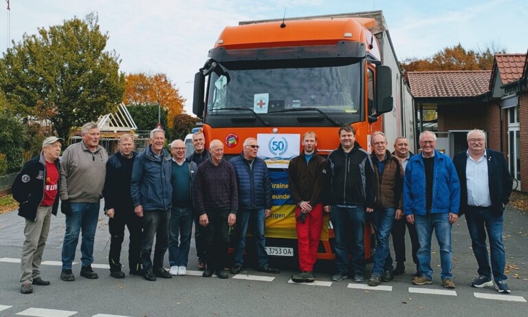 Lingen – Starkes Zeichen der Freundschaft: 50. Hilfstransport nach Lanivtsi