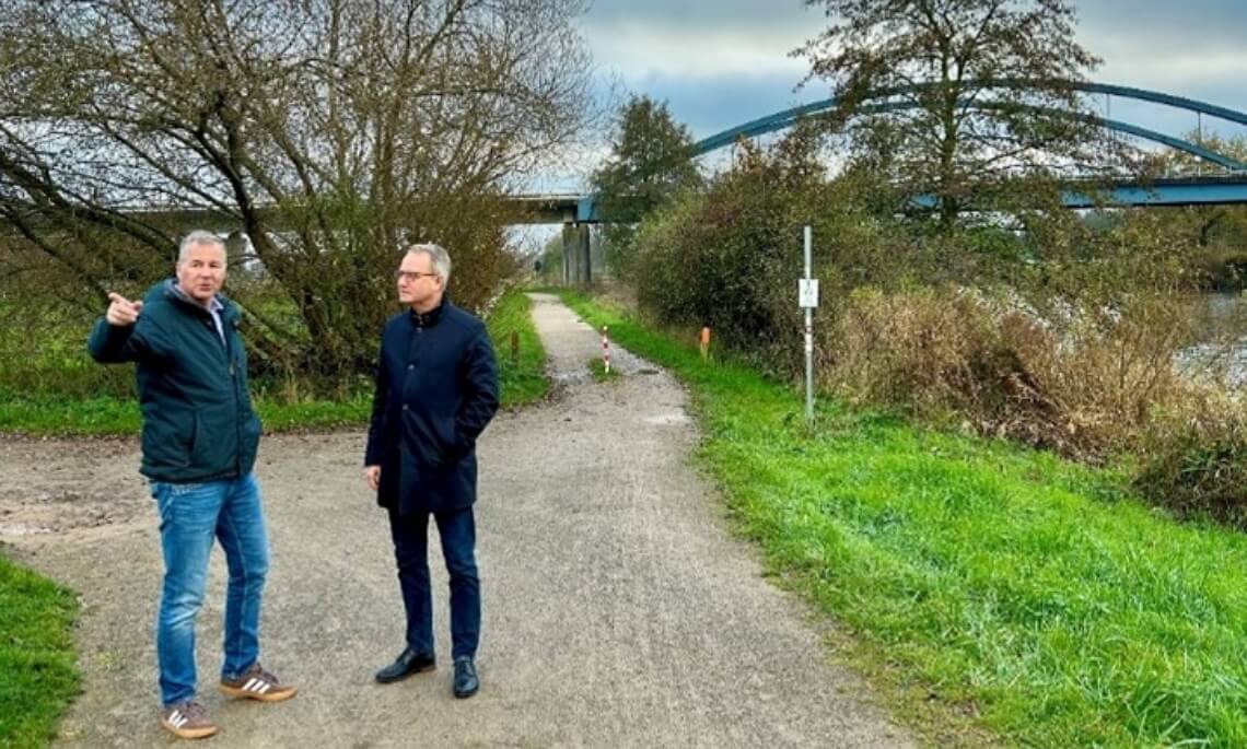 Stadt Haren (Ems) baut Fuß- und Radweg am östlichen Emsufer aus