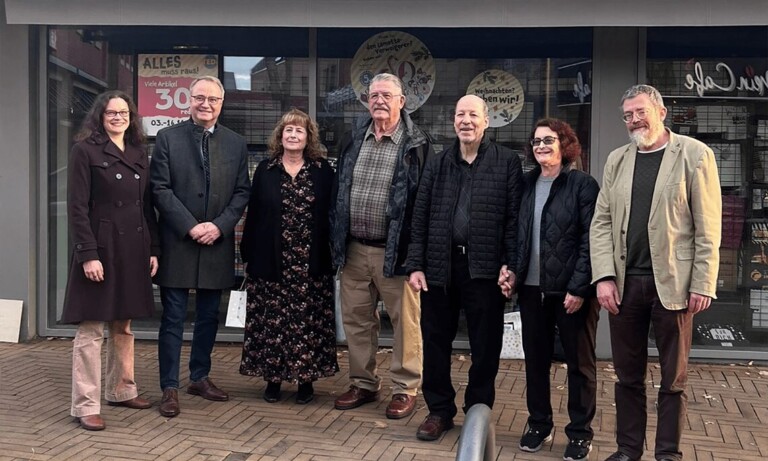 Stolpersteinverlegung in Haren (Ems)