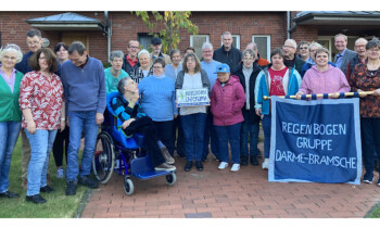 „Ausgezeichnet!Ehrenamt“ im November – Regenbogengruppe Darme und Bramsche