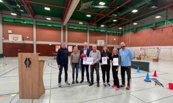 Oberschule der Gemeinde Geeste erhält zum zweiten Mal das Zertifikat „Sportfreundliche Schule“