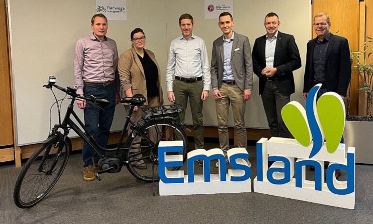 Emsland ist Modell für andere ländliche Regionen  – Vorstellung des neuen Radwegemanagers