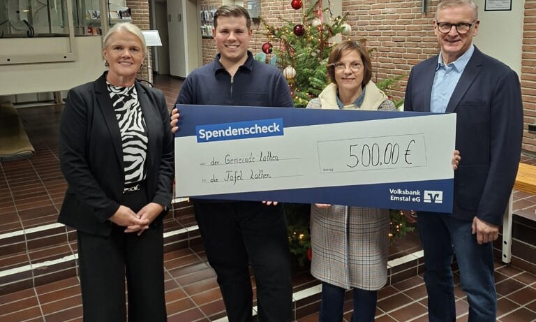 Verlosung vom WeihnachtsMarkt7 in Lathen – Erlös zugunsten der Tafel Lathen