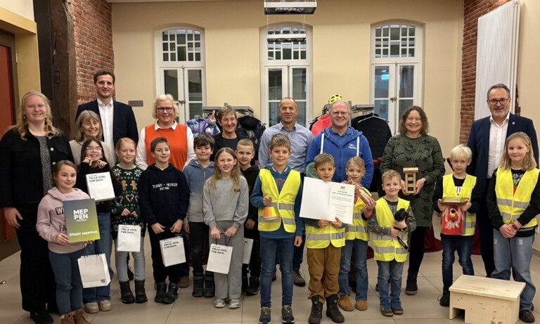 NAJU-Kindergruppe gewinnt Klima- und Umweltschutzpreis 2025 der Stadt Meppen: Artenschutz im Fokus