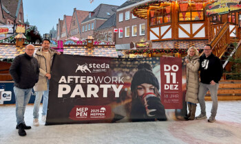 Steda After-Work-Party am 11.12. auf dem Meppener Weihnachtsmarkt