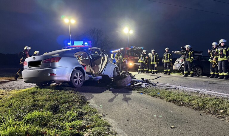 Schwerer Unfall auf B213 zwischen Lingen und Lohne