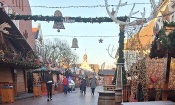 Lingen – Brand an Müllsammelstelle auf Weihnachtsmarkt
