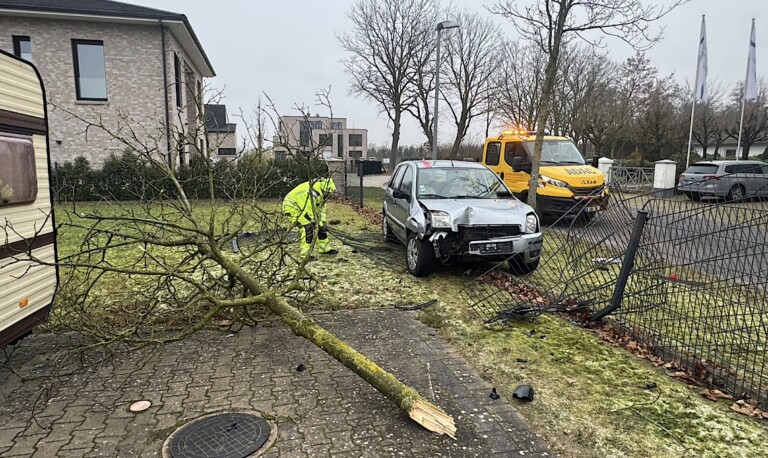 Glätteunfälle im mittleren Emsland