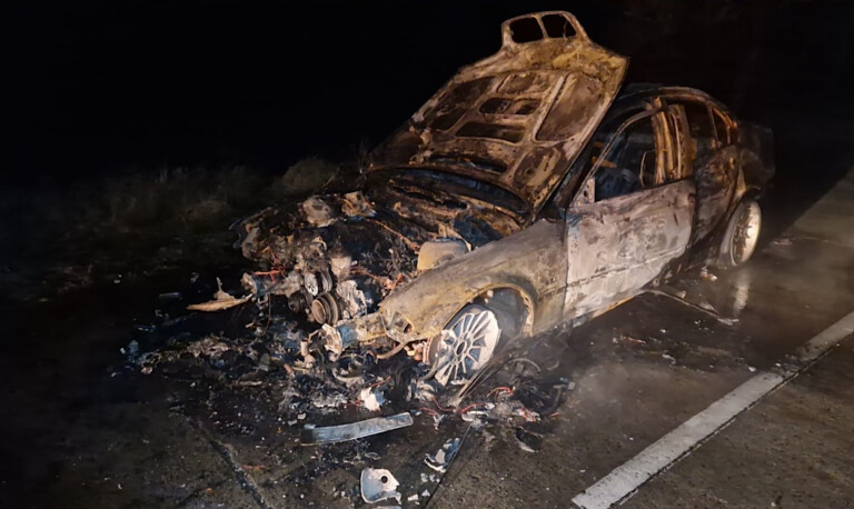 Haren – 25-Jahre alter BMW gerät während der Fahrt in Brand