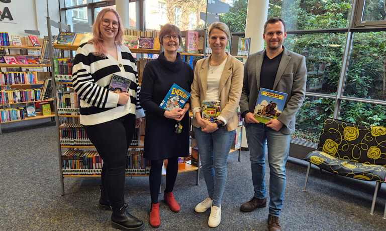Kooperationsvereinbarung zwischen Freiherr-vom-Stein Oberschule und Stadtbibliothek Nordhorn