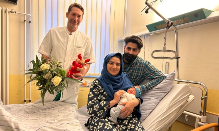 Wir begrüßen das erste Baby der Grafschaft Bentheim Ayaan Goraya